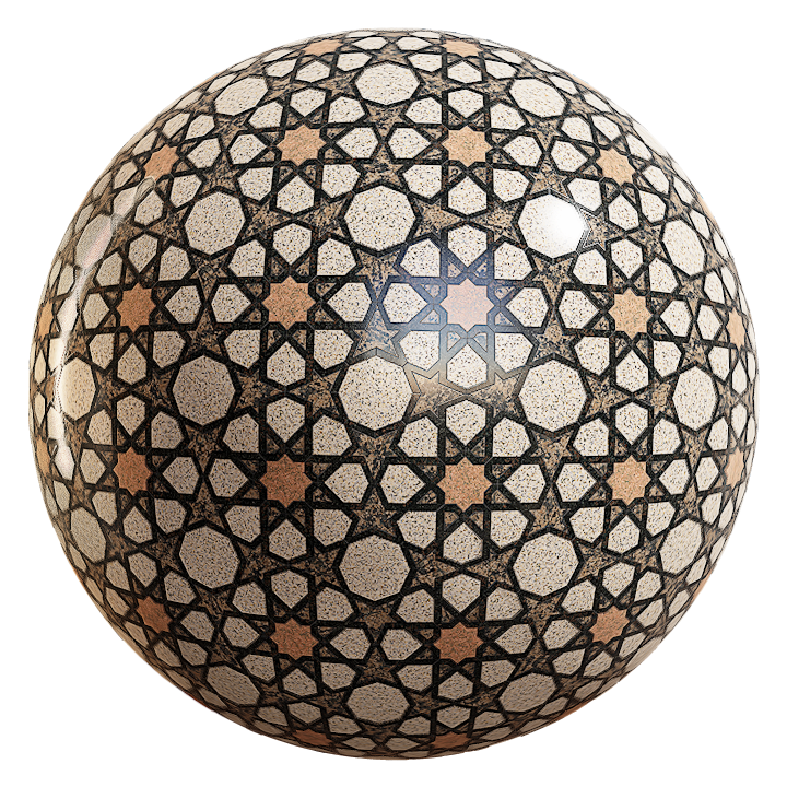 سرامیک مراکشی  شماره 017